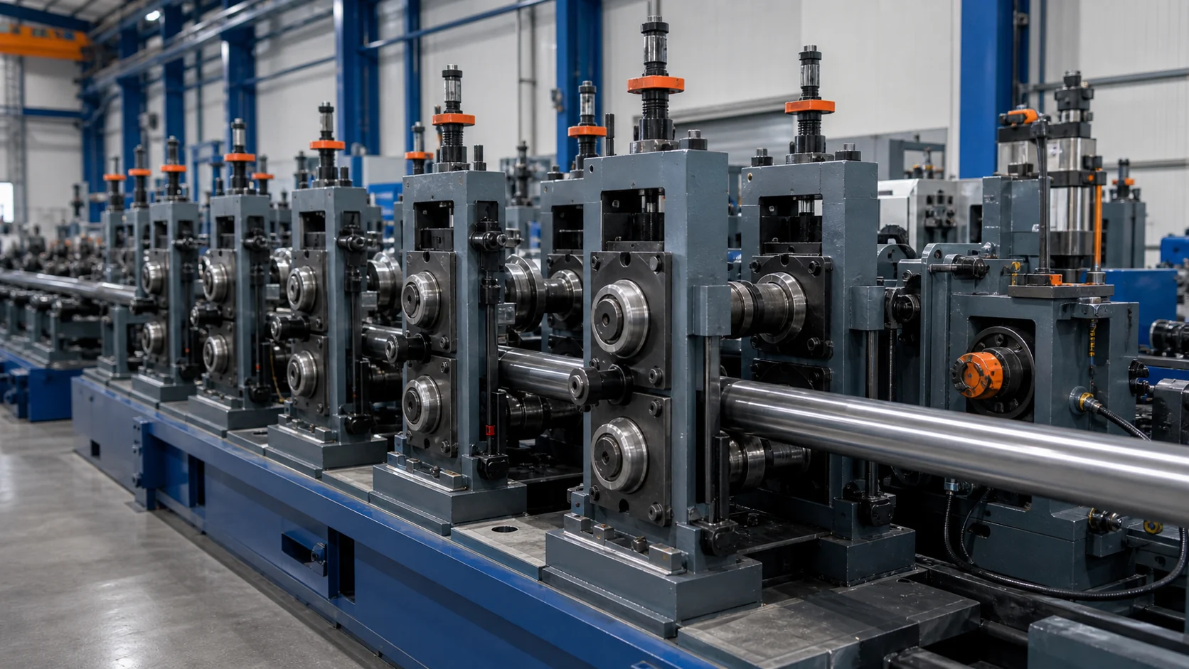ERW tube mill sizing section