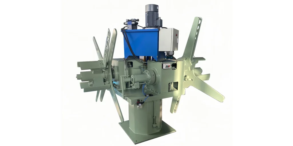 Hydraulic uncoiler for steel coil slitting line preparation