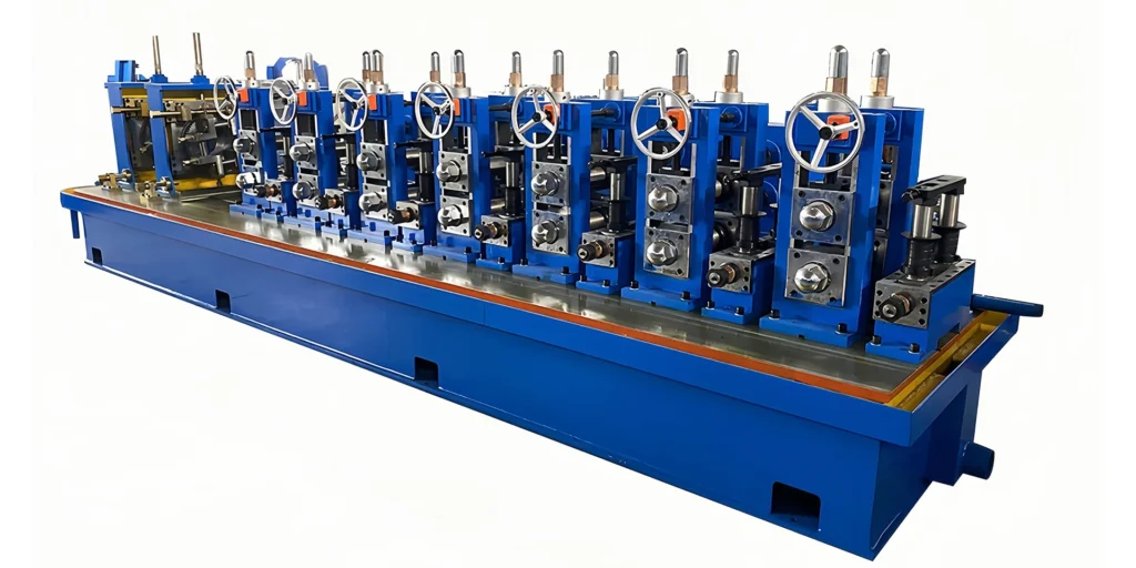 Steel pipe making machine production line