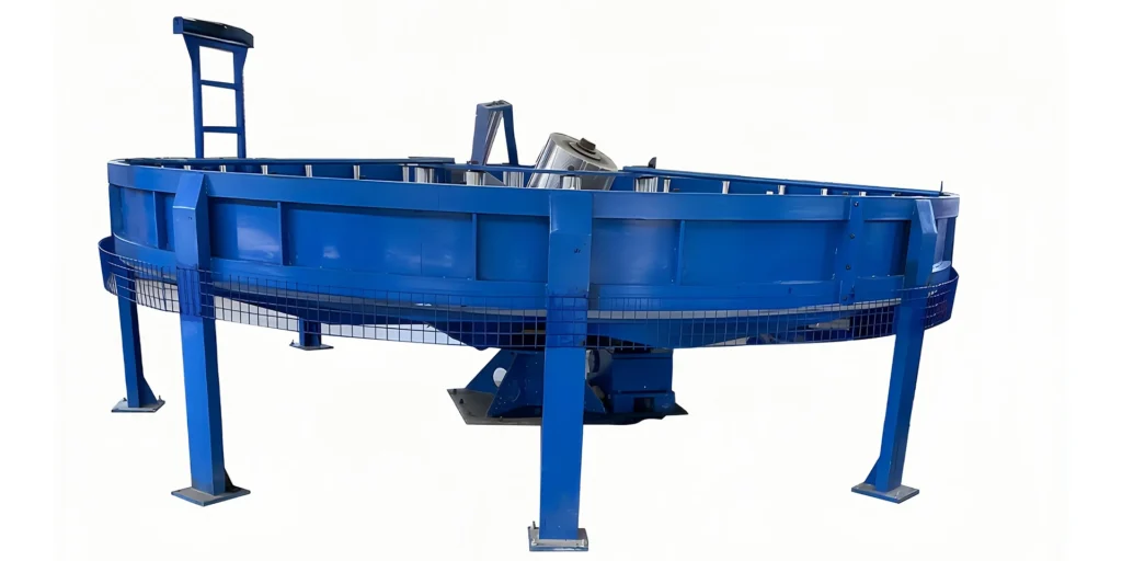 Horizontal accumulator for tube mill production line
