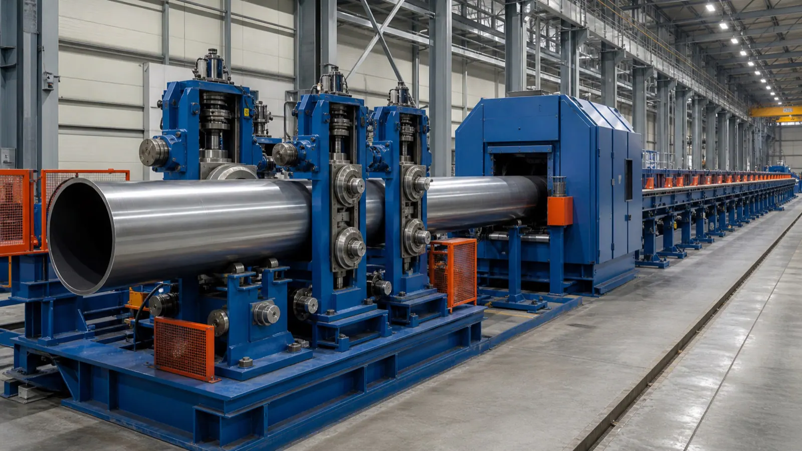 FX114 ERW tube mill line for large-diameter pipe and large hollow-section project engineering